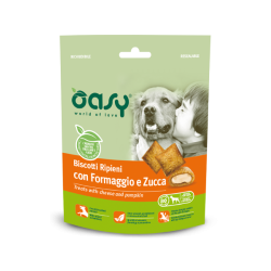 OASY DOG BISCOTTI CON FORMAGGIO E ZUCCA