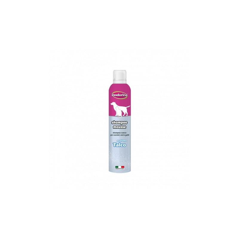 INODORINA SHAMPOO MOUSSE TALCO 300 ML 