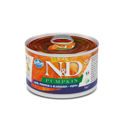 N&D dog PUMPKIN AGNELLO ZUCCA E MIRTILLO PUPPY GR 140