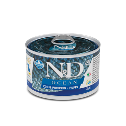 N&D OCEAN DOG PUPPY Merluzzo e Zucca GR 140 SCATOLETTA