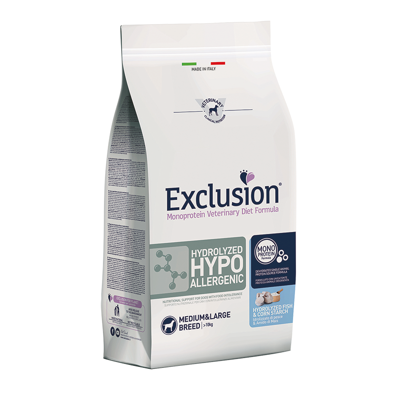 Exclusion DOG HYDROLIZED MEDIUM LARGE KG 2