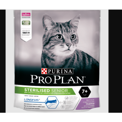 pro plan cat sterilised senior 7+ longevis tacchino gr 400