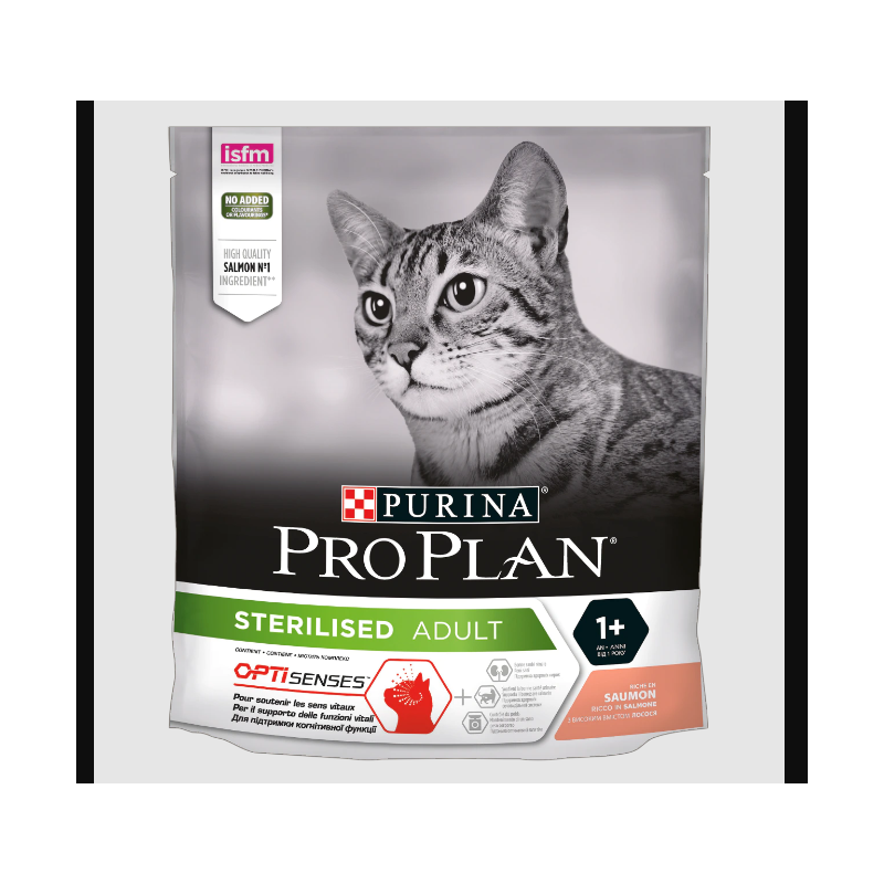 pro plan cat sterilised adult optisenses salmone gr 400