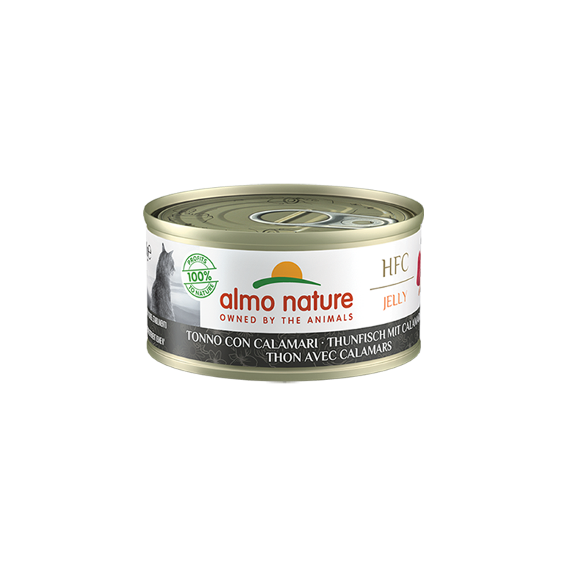 ALMO CAT 70 GR TONNO E CALAMARI NATURE