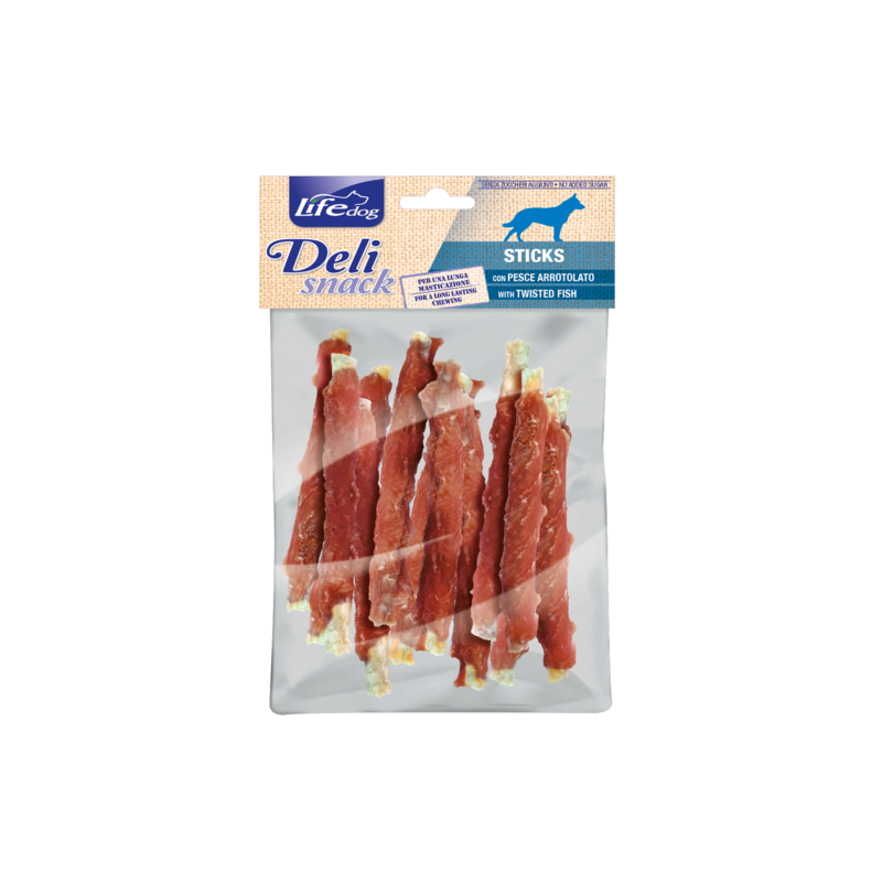 life dog snack masticativi con pesce gr 100