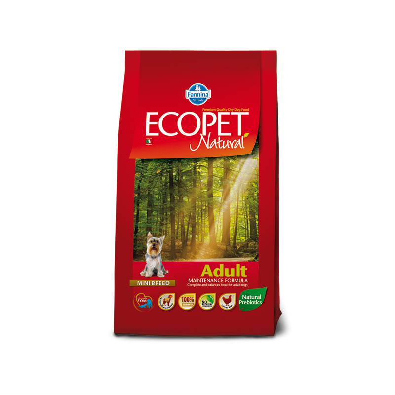 ecopet natural adult mini kg 12 pollo