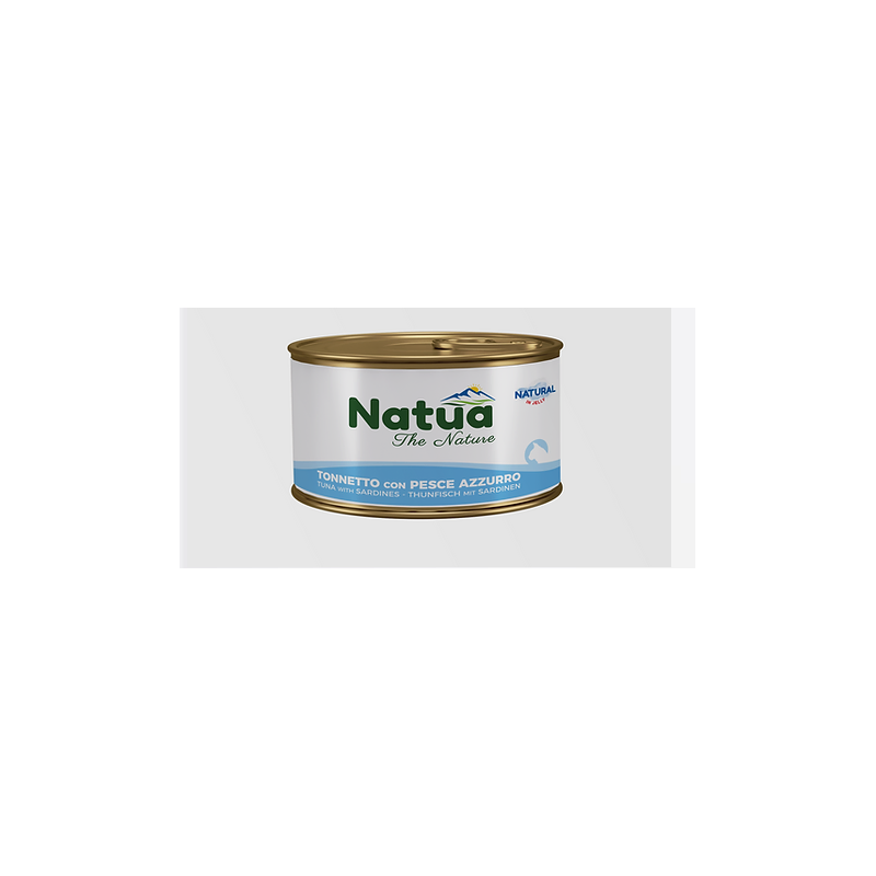 Natua cat tonnetto con pesce azzurro jelly gr 85