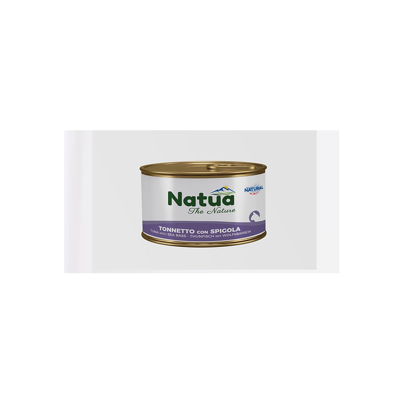 Natua cat tonnetto con spigola in jelly gr 85