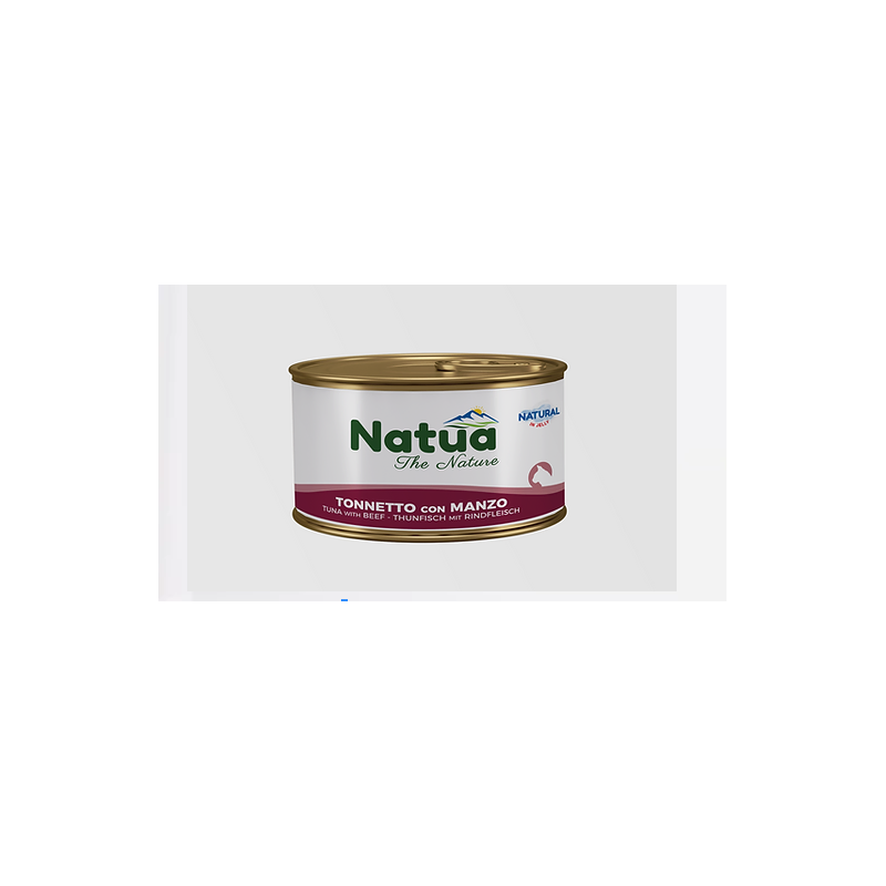 Natua cat tonnetto con manzo jelly gr 85