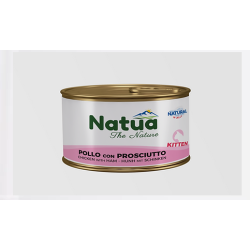 Natua cat kitten pollo con prosciutto jelly gr 85