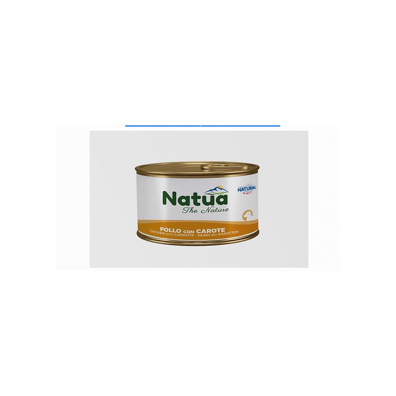 Natua dog pollo con carote jelly gr 85 