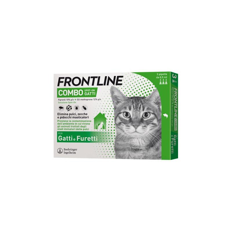 Frontline combo gatto confezione da 6 pipette