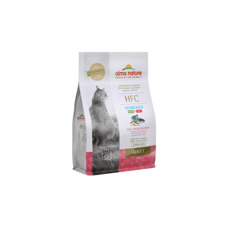 almo cat hfc 300 gr salmone sterilised