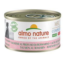 almo dog 95 gr salmone al profumo di rosmarino 