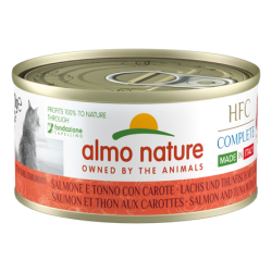 almo cat 70 gr salmone e tonno con carote