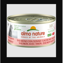 Almo cat gr 70 salmone con tonno