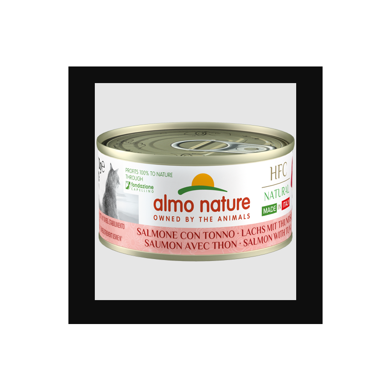 Almo cat gr 70 salmone con tonno