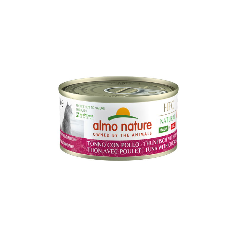 Almo cat 70 gr tonno con pollo