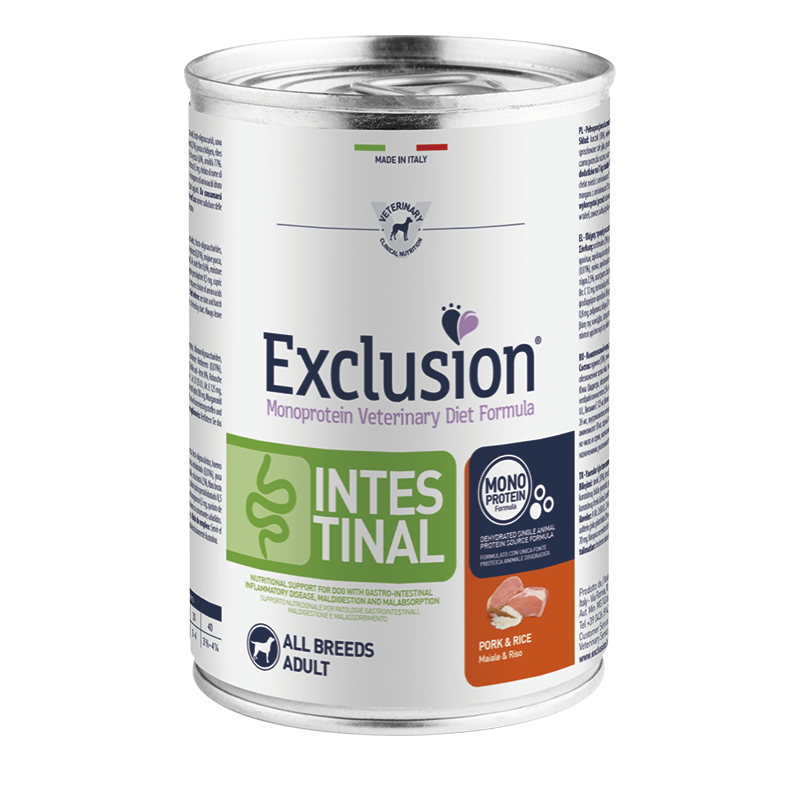 Exclusion dog DIET INTESTINAL DOG GR 200 SCATOLETTA