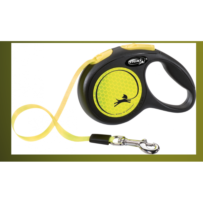 FLEXI NEON yellow XS 3 MT FETTUCCIA