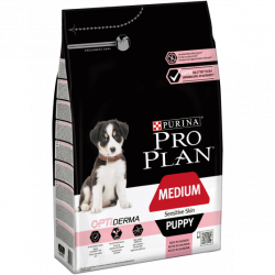 Pro plan dog puppy medium sensitive skin salmone kg 3