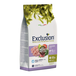 Exclusion dog LIGHT SMALL POLLO KG 2 NOBLE GRAIN