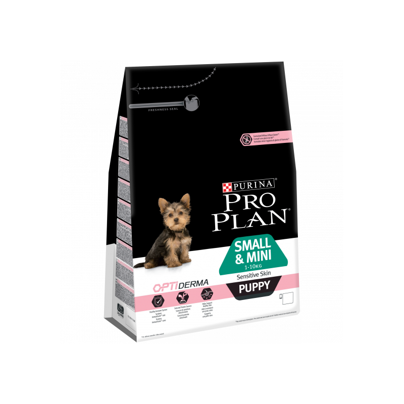 Pro plan dog puppy small&mini salmone opti derma kg 3