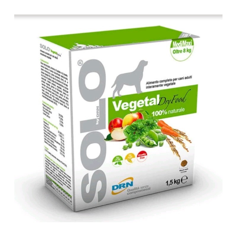 Solo Vegetal med/maxi dry food kg 1,5 