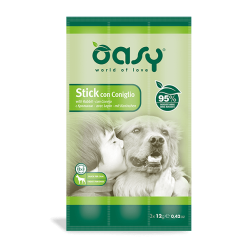 Oasy dog stick con coniglio...