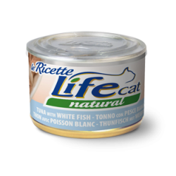 Life cat 150 gr tonno con pesce bianco