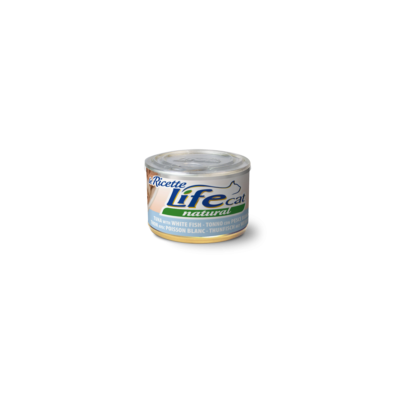 Life cat 150 gr tonno con pesce bianco