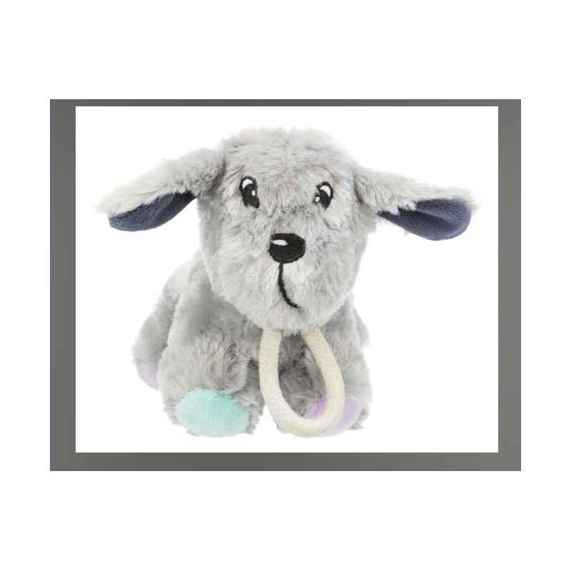 cane in peluche con corda tx 36160