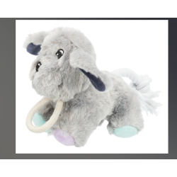 cane in peluche con corda tx 36160