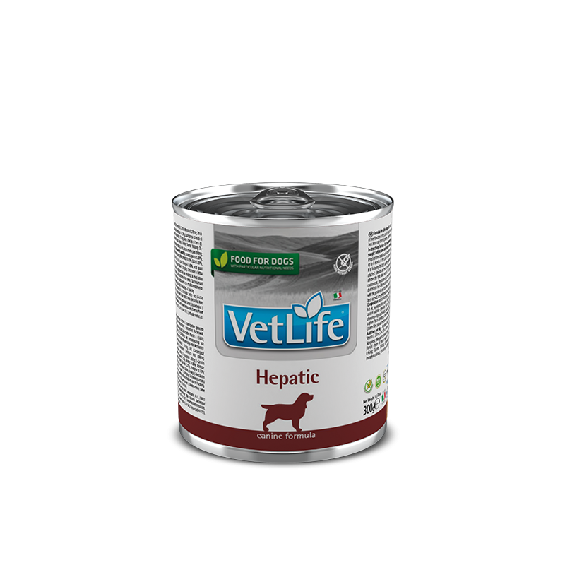 Vet life dog hepatic gr 300 scatoletta