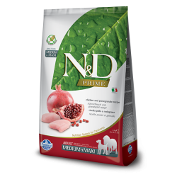 N&D prime dog adult md maxi pollo e melograno kg 2,5