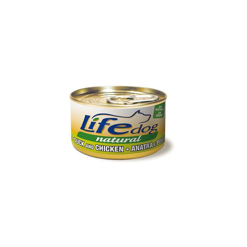 LIFE DOG NATURAL GR 90 ANATRA E POLLO