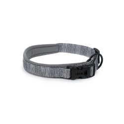 COLLARE NYLON DE LUXE SILVER MM 25 medium