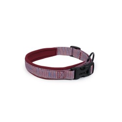 COLLARE DELUXE BORDO' MM 25...