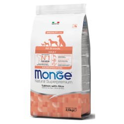 MONGE DOG ADULT ALL BREED  SALMONE KG 2,5