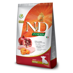 N&D dog pumpkin puppy mini pollo kg 7