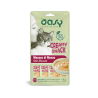 Oasy cat creamy snack mousse di manzo 4x15 gr