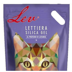 Lettiera silica gel profumo lavanda lt 5