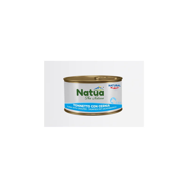 Natua cat tonnetto con cernia in jelly gr 85