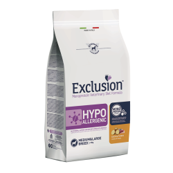 Exclusion dog hypoallergenic anatra e patate kg 12