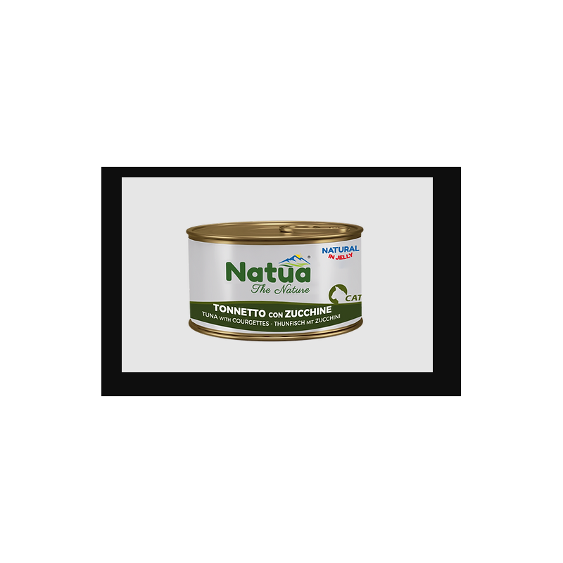 Natua cat tonnetto con zucchine in jelly gr 85