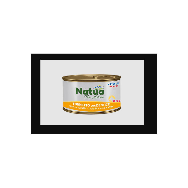 Natua cat kitten tonnetto con dentice in jelly gr 85