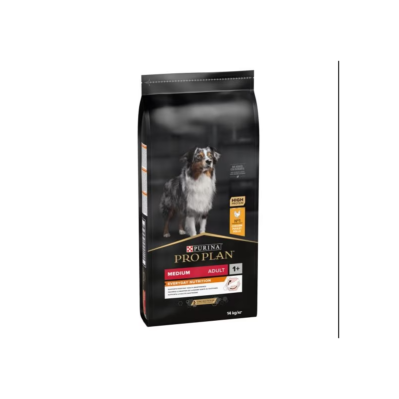 Pro plan dog adult medium pollo kg 14