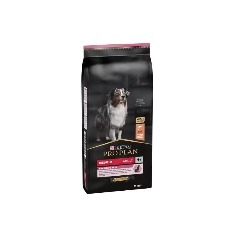 PRO PLAN DOG ADULT MEDIUM SALMONE KG 14