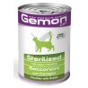 GEMON CAT 400 GR PATE' CON TACCHINO STERILIZED + 12  MESI