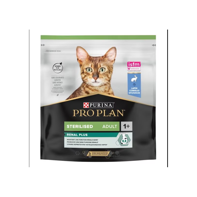 PRO PLAN GATTO STERILISED GR 400 CROCCANTINI CON CONIGLIO